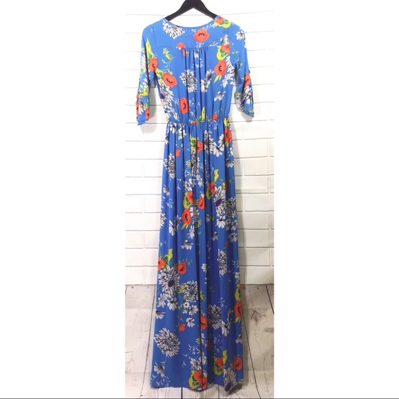 Karlie Clothes Boutique Floral Wrap Romper Duster - Picture 7 of 8